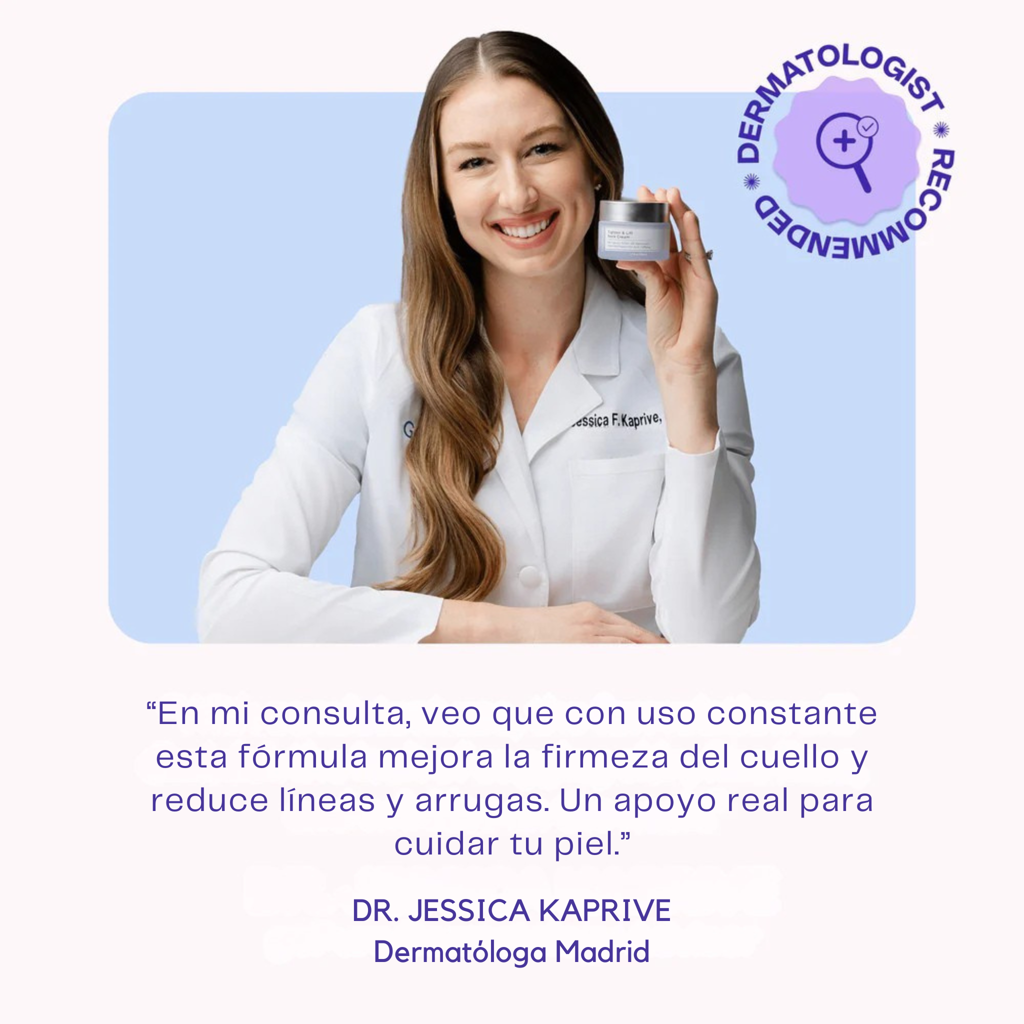 Crema reafirmante para cuello - Realza y define