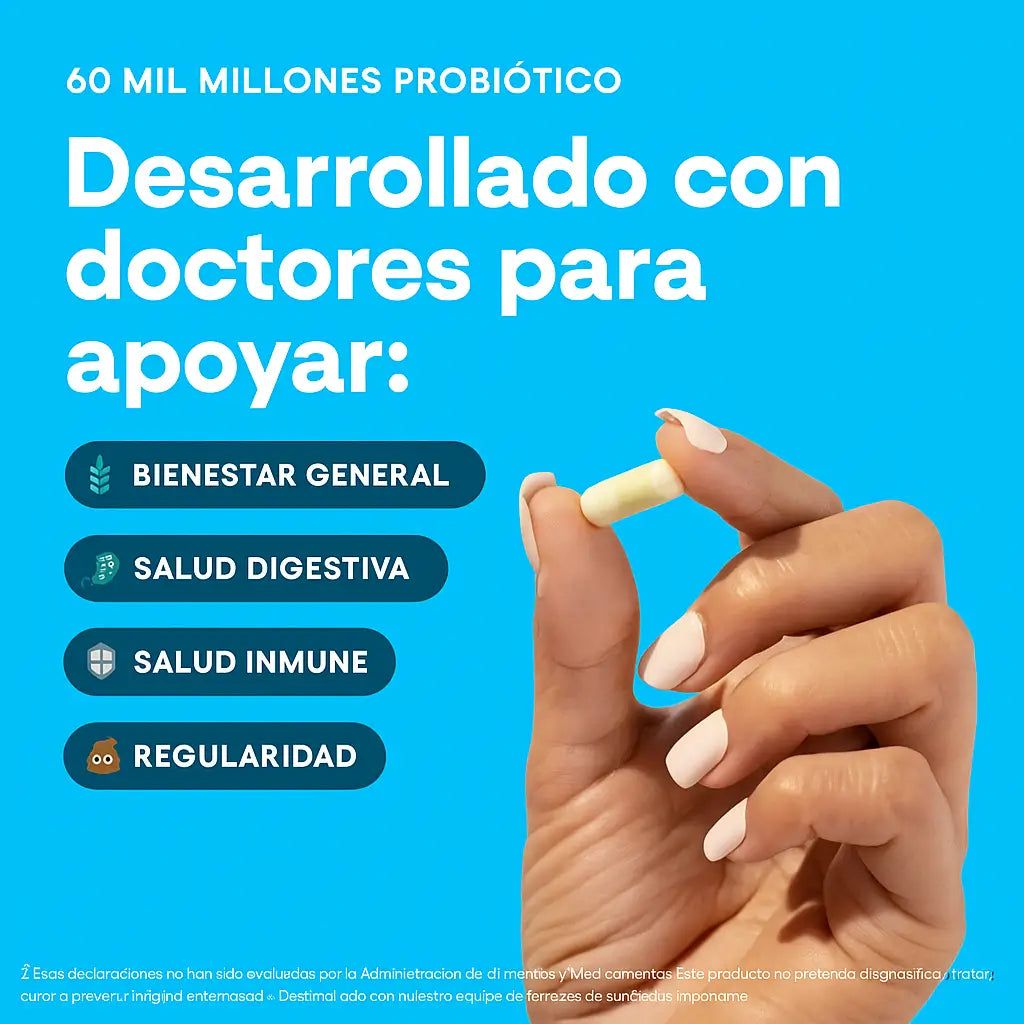 VitaLabs® - Probióticos 60 Billones – Bienestar Digestivo Total 🌿