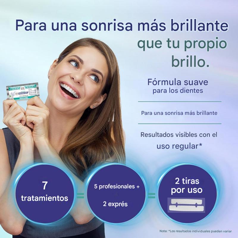 Tiras Blanqueadoras – Sonrisa Radiante y Esmalte Protegido