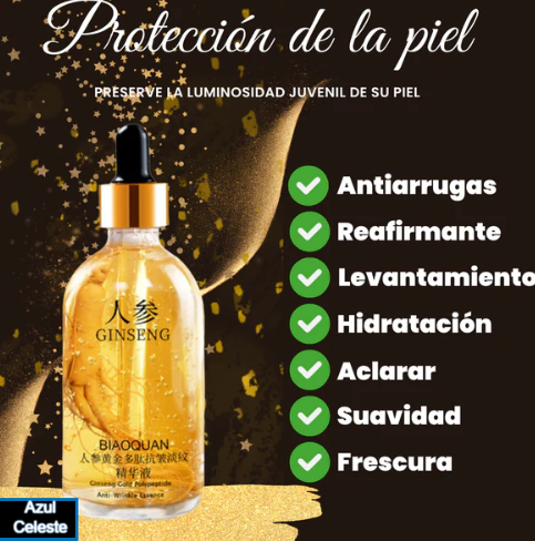 Serum de Ginseng Biaoquan: Hidratación, Rejuvenecimiento y Luminosidad en tu Piel 💥PROMOCION 2X1 GRATIS SERUM GINSENG NOCHE💥