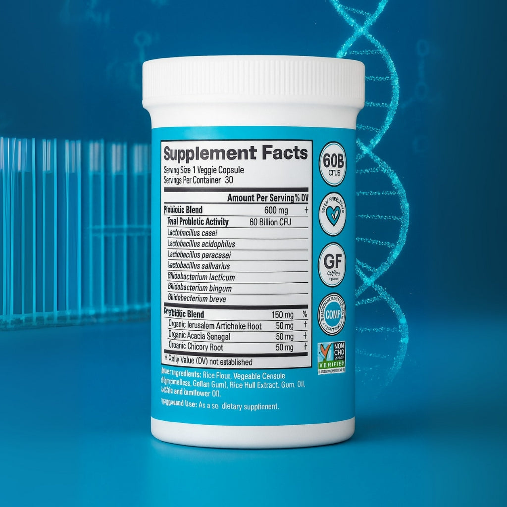 VitaLabs® - Probióticos 60 Billones – Bienestar Digestivo Total 🌿